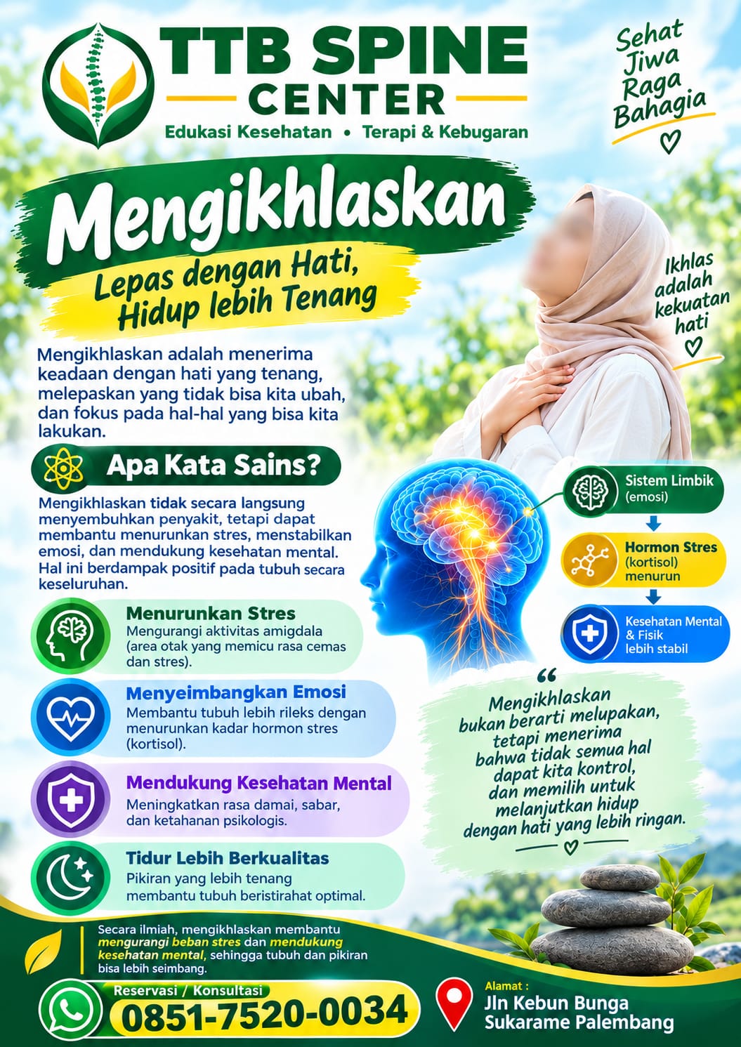Pendampingan terapi TTB Spine Center